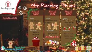 Lire la suite à propos de l’article Plannings Mercredis